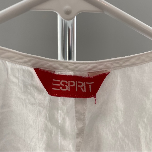 Esprit lightweight cropped white jacket. - Picture 2 of 3